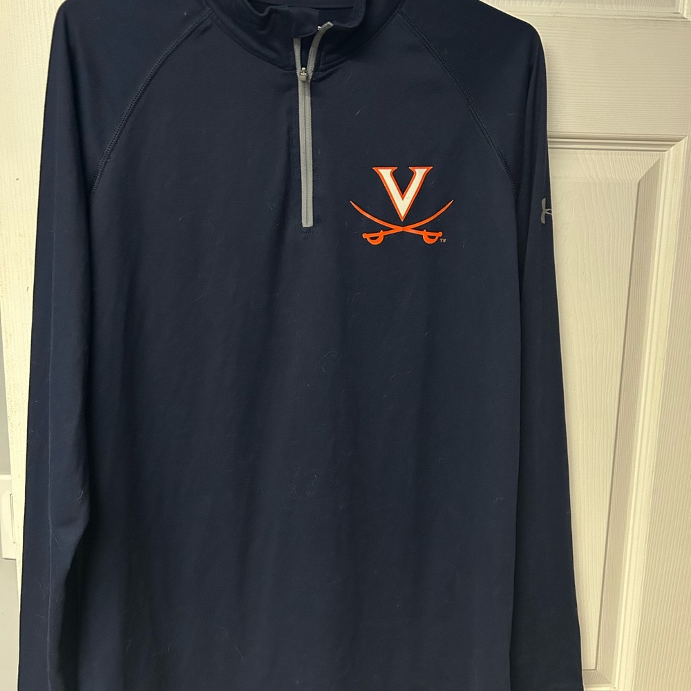 Under Armour Dark Blue HeatGear Pullover